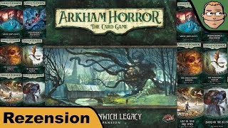 YouTube Review vom Spiel "Arkham Horror: Das Kartenspiel" von Hunter & Cron - Brettspiele