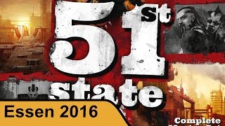 YouTube Review vom Spiel "51st State: Das Master-Set" von Hunter & Cron - Brettspiele