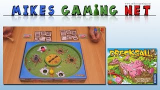 YouTube Review vom Spiel "Drecksau" von Mikes Gaming Net - Brettspiele