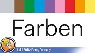 YouTube Review vom Spiel "Farben" von BoardGameGeek