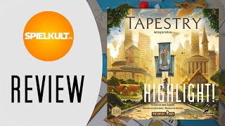 YouTube Review vom Spiel "Tapestry" von SPIELKULTde