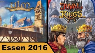 YouTube Review vom Spiel "Ulm - Tempora in Priscum Aurum" von Hunter & Cron - Brettspiele