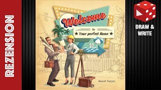 YouTube Review vom Spiel "Welcome To..." von Brettspielblog.net - Brettspiele im Test