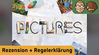 YouTube Review vom Spiel "Pictures (Spiel des Jahres 2020)" von Hunter & Cron - Brettspiele