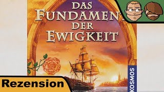 YouTube Review vom Spiel "Das Fundament der Ewigkeit" von Hunter & Cron - Brettspiele