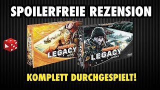 YouTube Review vom Spiel "Pandemic Legacy: Saison 1" von Brettspielblog.net - Brettspiele im Test