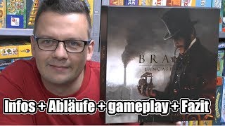 YouTube Review vom Spiel "Brass: Lancashire / Kohle: Mit Volldampf zum Reichtum" von SpieleBlog