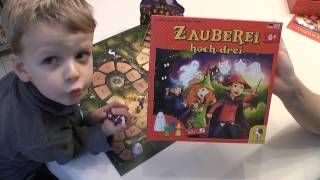 YouTube Review vom Spiel "Zauberei hoch drei" von SpieleBlog