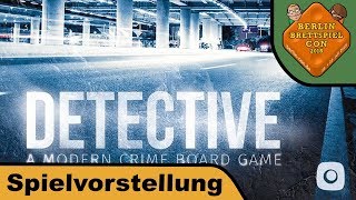 YouTube Review vom Spiel "Pocket Detective: Gefährliche Machenschaften (Fall Nr. 2)" von Hunter & Cron - Brettspiele