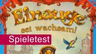 YouTube Review vom Spiel "Einauge sei wachsam!" von Spielama