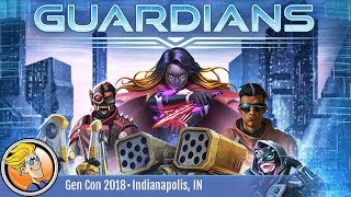 YouTube Review vom Spiel "Guardians of Legends" von BoardGameGeek