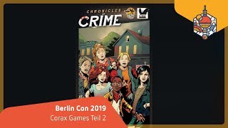 YouTube Review vom Spiel "Chronicles of Crime" von Hunter & Cron - Brettspiele
