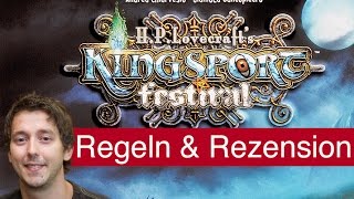 YouTube Review vom Spiel "Kingsport Festival" von Spielama