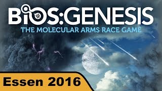 YouTube Review vom Spiel "Bios: Genesis" von Hunter & Cron - Brettspiele