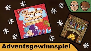YouTube Review vom Spiel "Sleeping Queens" von Hunter & Cron - Brettspiele