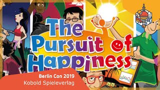 YouTube Review vom Spiel "Das Streben nach Glück" von Hunter & Cron - Brettspiele