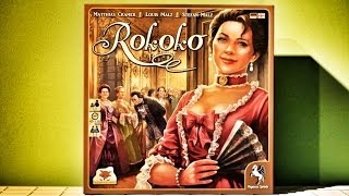 YouTube Review vom Spiel "Rokoko" von Hunter & Cron - Brettspiele