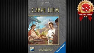 YouTube Review vom Spiel "Carpe Diem" von Brettspielblog.net - Brettspiele im Test