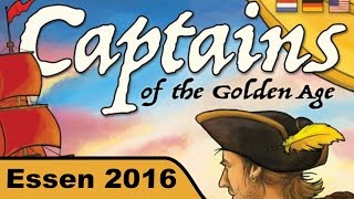 YouTube Review vom Spiel "Goldene Zeitalter" von Hunter & Cron - Brettspiele