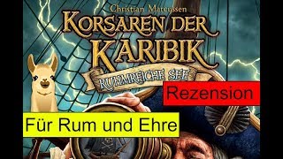 YouTube Review vom Spiel "Korsaren der Karibik" von Spielama