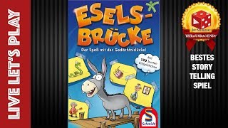 YouTube Review vom Spiel "Eselsbrücke" von Brettspielblog.net - Brettspiele im Test