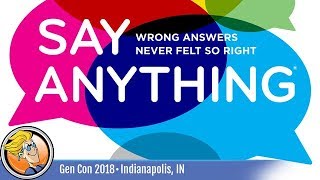 YouTube Review vom Spiel "Say Anything Family Edition" von BoardGameGeek