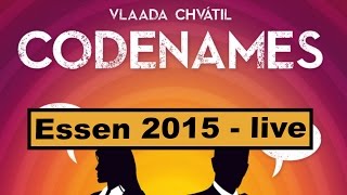 YouTube Review vom Spiel "Codenames (Spiel des Jahres 2016)" von Hunter & Cron - Brettspiele