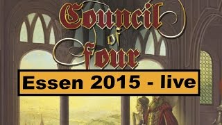 YouTube Review vom Spiel "Das Konzil der Vier" von Hunter & Cron - Brettspiele