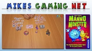 YouTube Review vom Spiel "Monsterjäger" von Mikes Gaming Net - Brettspiele