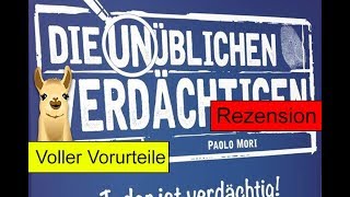 YouTube Review vom Spiel "Die unüblichen Verdächtigen Spiel" von Spielama