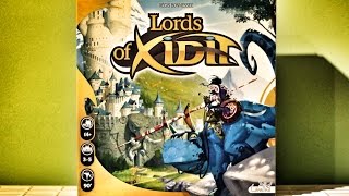 YouTube Review vom Spiel "Lords of Xidit" von Hunter & Cron - Brettspiele