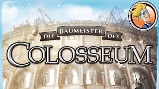 YouTube Review vom Spiel "Die Baumeister des Colosseum" von BoardGameGeek