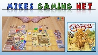 YouTube Review vom Spiel "Camel Up (Spiel des Jahres 2014)" von Mikes Gaming Net - Brettspiele