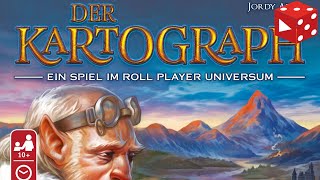 YouTube Review vom Spiel "Der Kartograph" von Brettspielblog.net - Brettspiele im Test
