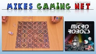 YouTube Review vom Spiel "Wir sind die Roboter" von Mikes Gaming Net - Brettspiele