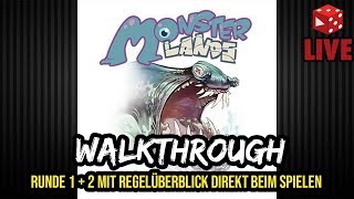 YouTube Review vom Spiel "Monster Lands" von Brettspielblog.net - Brettspiele im Test