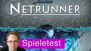YouTube Review vom Spiel "Android: Netrunner. Das Kartenspiel" von Spielama