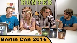 YouTube Review vom Spiel "Das Spiel" von Hunter & Cron - Brettspiele