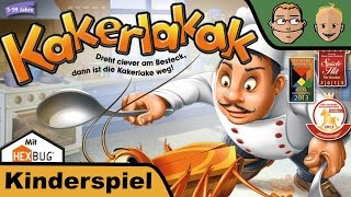 YouTube Review vom Spiel "Kakerlakensalat" von Hunter & Cron - Brettspiele