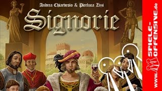 YouTube Review vom Spiel "Signorie" von Spiele-Offensive.de