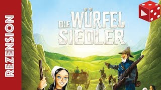 YouTube Review vom Spiel "Die Würfelsiedler" von Brettspielblog.net - Brettspiele im Test