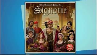 YouTube Review vom Spiel "Signorie" von SPIELKULTde