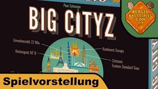 YouTube Review vom Spiel "Big City" von Hunter & Cron - Brettspiele