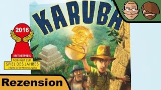 YouTube Review vom Spiel "Karuba" von Hunter & Cron - Brettspiele