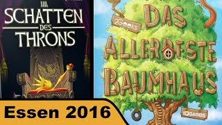 YouTube Review vom Spiel "Im Schatten des Sonnenkönigs" von Hunter & Cron - Brettspiele