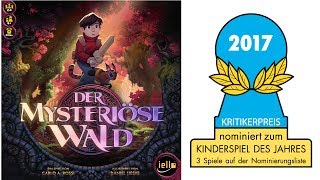 YouTube Review vom Spiel "Der Mysteriöse Wald" von Spiel des Jahres