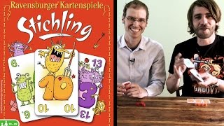 YouTube Review vom Spiel "Stichling Kartenspiel" von Hunter & Cron - Brettspiele