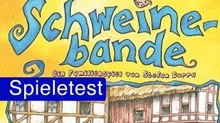 YouTube Review vom Spiel "Schweinebande" von Spielama