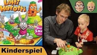 YouTube Review vom Spiel "Lotti Karotti" von Hunter & Cron - Brettspiele