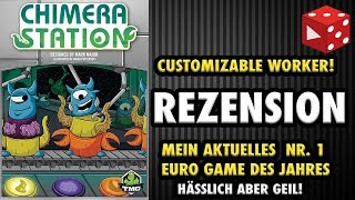 YouTube Review vom Spiel "Chimera Station" von Brettspielblog.net - Brettspiele im Test